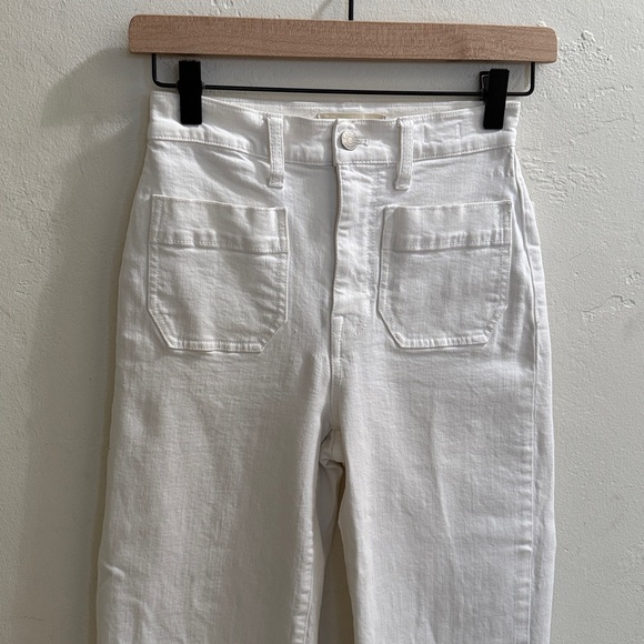 Madewell Women's White Ankle Jeans size 24 - Picture 2 of 7